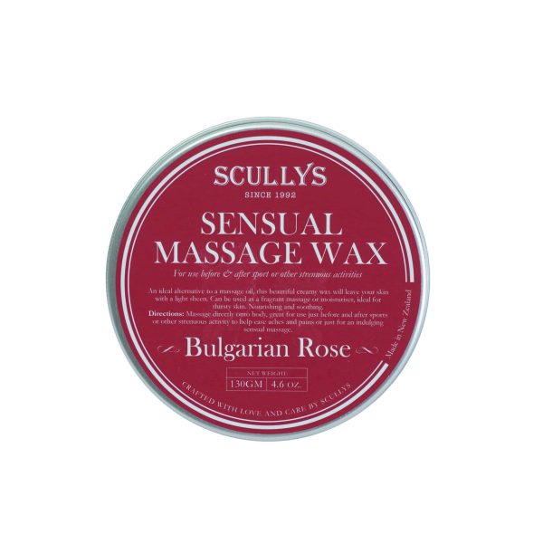 Bulgarian Rose Sensual Massage Wax 130gm