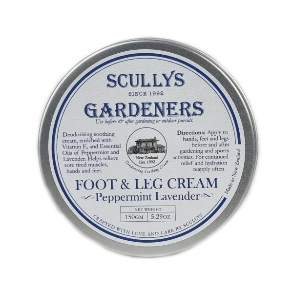 Gardeners Peppermint & Lavender Foot & Leg Cream 150gm