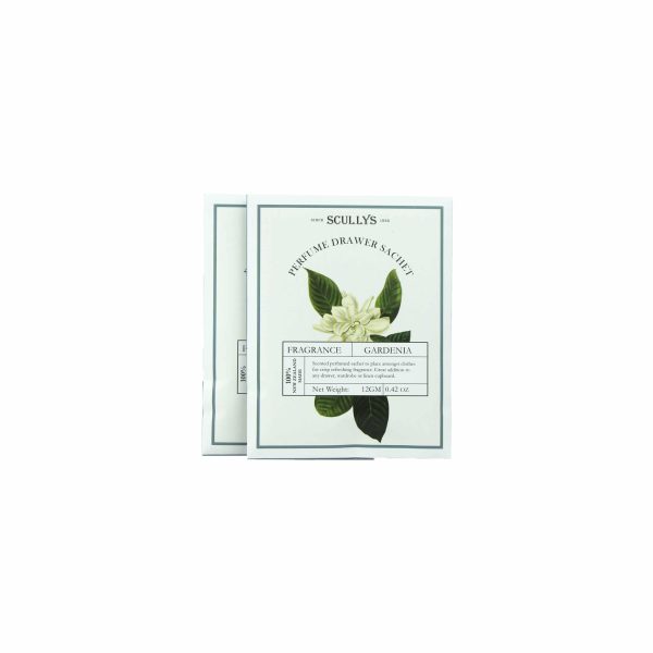 White Gardenia Perfume Drawer Twin Sachet