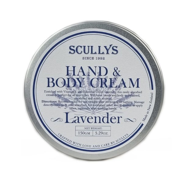 Lavender Hand & Body Cream 150gm