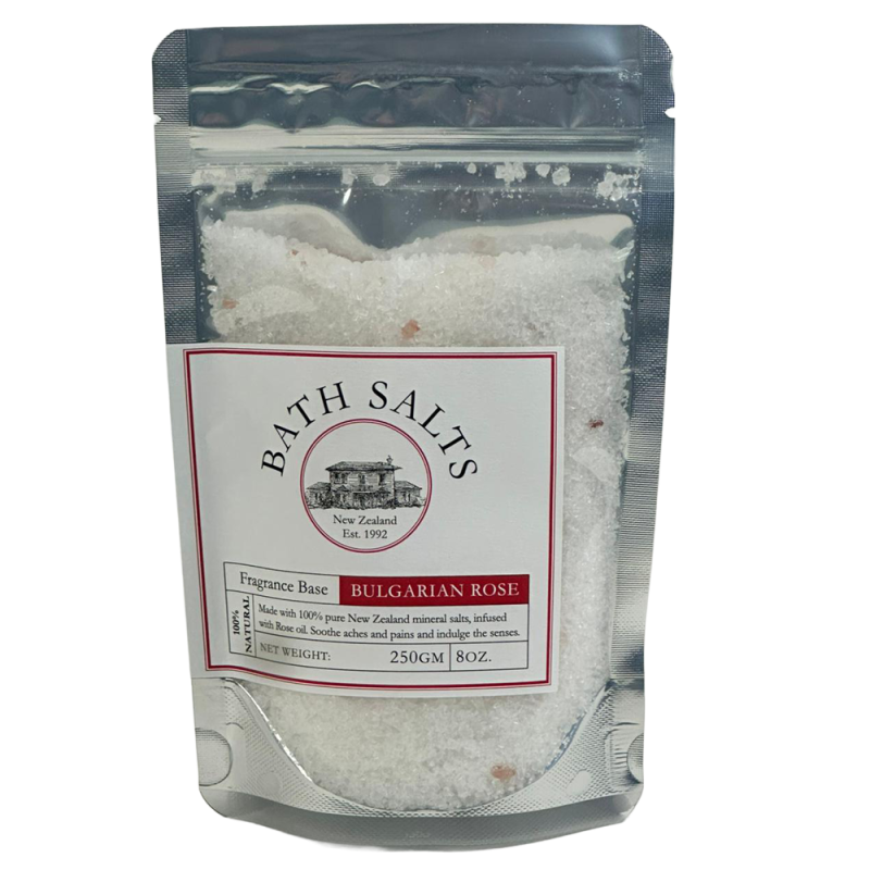 Bulgarian Rose Bath Salts 250gm