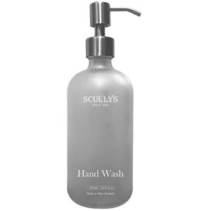 Scullys Glass Hand Wash Bottle 500ml