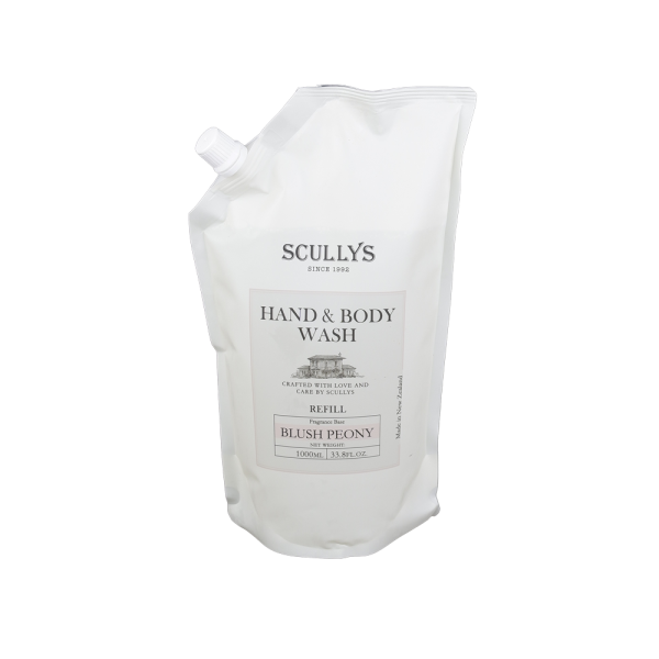 Blush Peony Hand & Body Wash Refill Pouch 1L