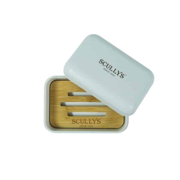 Scullys Biodegradable Bamboo Soap Tray & Holder