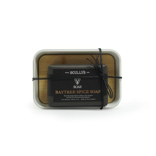 Men's Bay Tree Spice Soap & Dish Set - Image 3