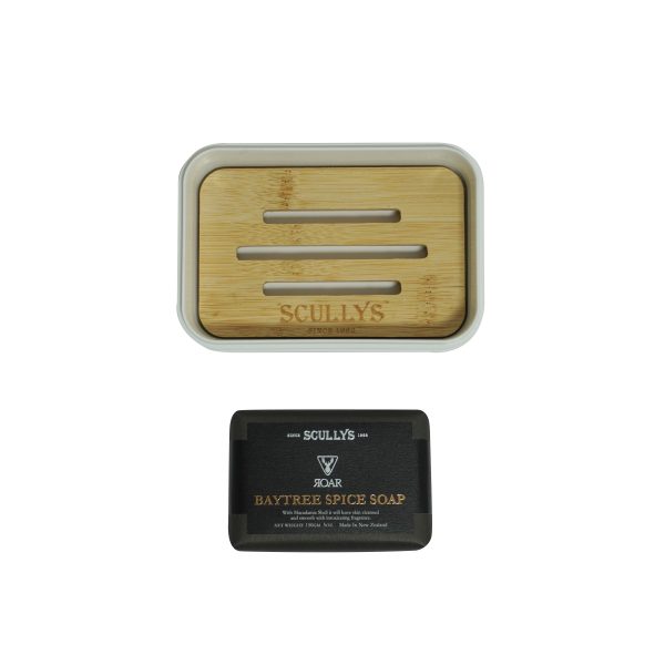 Men's Bay Tree Spice Soap & Dish Set - Image 5