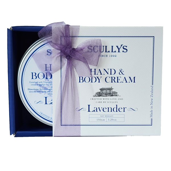 Lavender Hand & Body Cream Boxed - 150gm