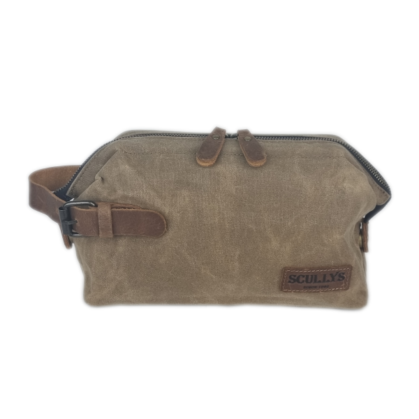 Scullys Waxed Canvas Grooming Bag - Image 5