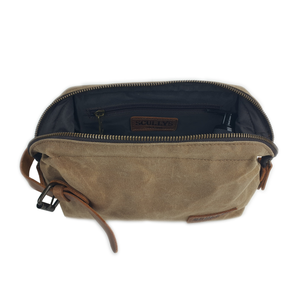 Scullys Waxed Canvas Grooming Bag - Image 4