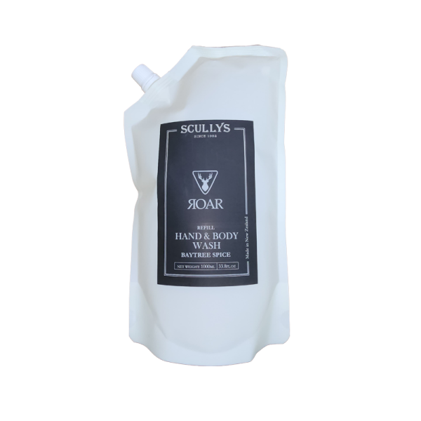 Roar Baytree Spice Hand & Body Wash Refill Pouch 1L