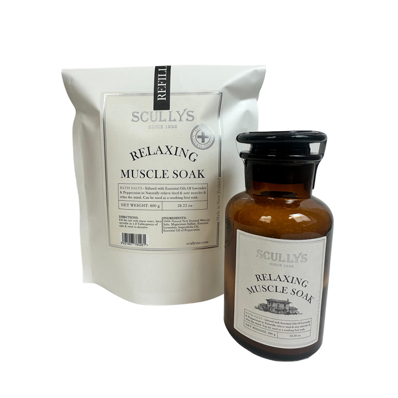 Scullys Relaxing Muscle Soak Bundle